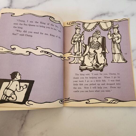 Chang's Shell Chinese folklore children's book story fantasy China old tale cult - Picture 5 of 6